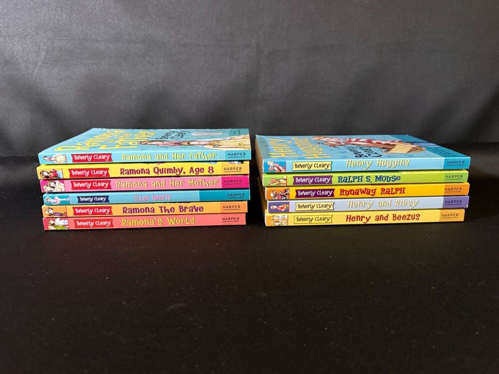 Beverly cleary 11 Book Lot Ramona Henry Huggins Ralph Mouse Paperback Set